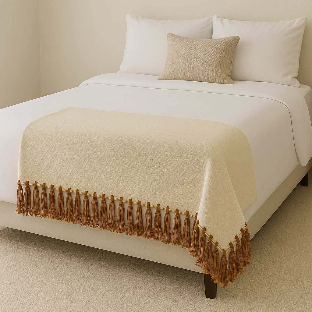 Manta Xale Tranças Geometrica Boho Moderna Peseira Rústica 1,60M x 1,60M