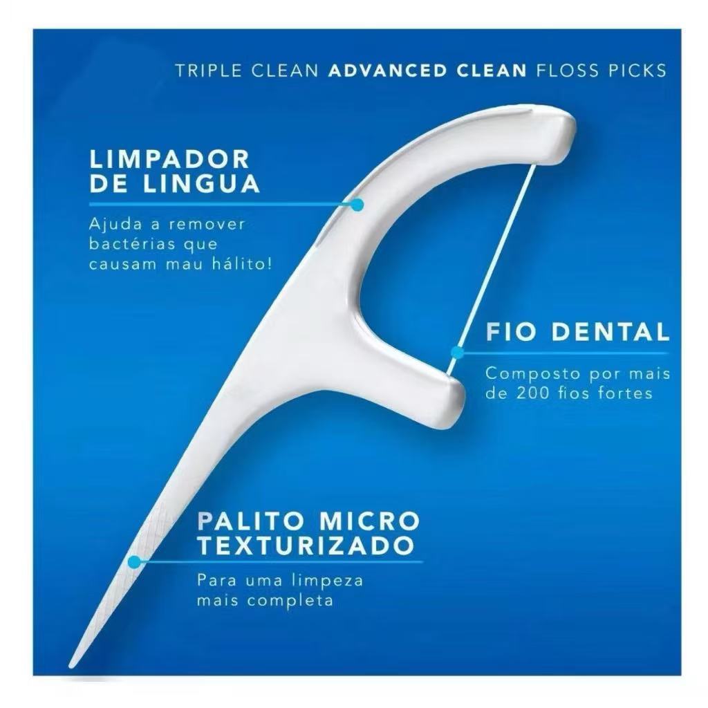 200～400pçs Palito Dental Fio Dental Infantil em Forma de Arco Ultra Fina para Crianças Limpeza PRONTO ENTREGA