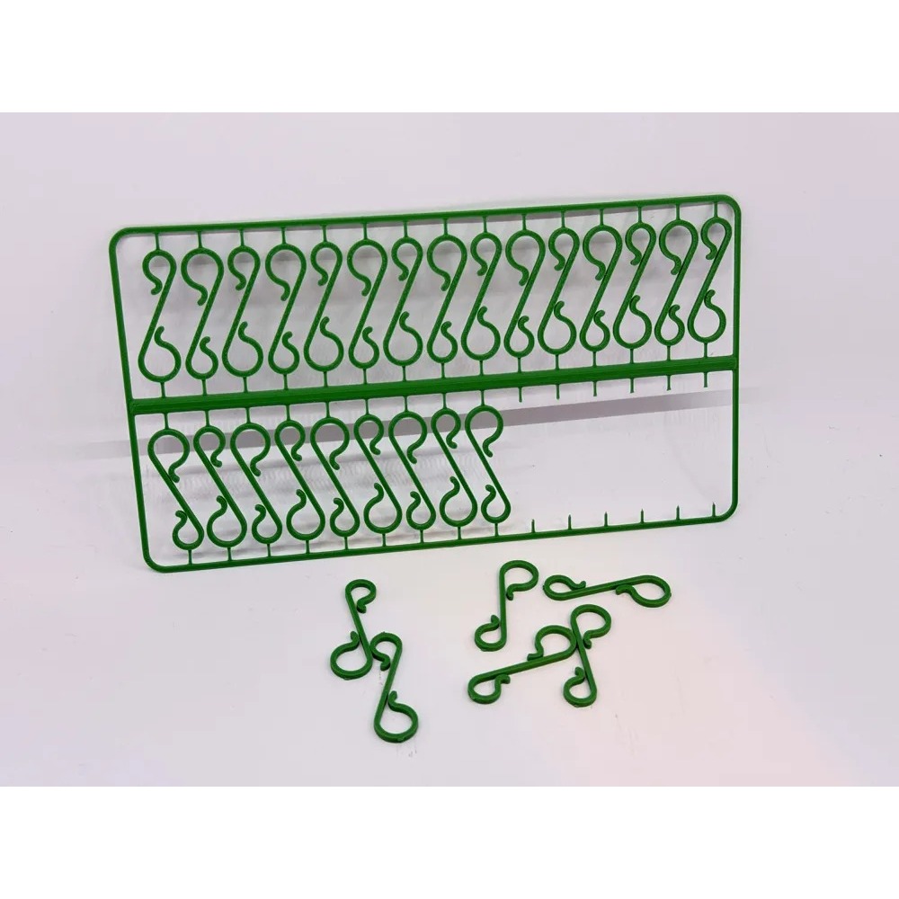 Gancho S para Bolinha de Natal – Impressão 3D – Kit com 30 ou 40 Unidades
