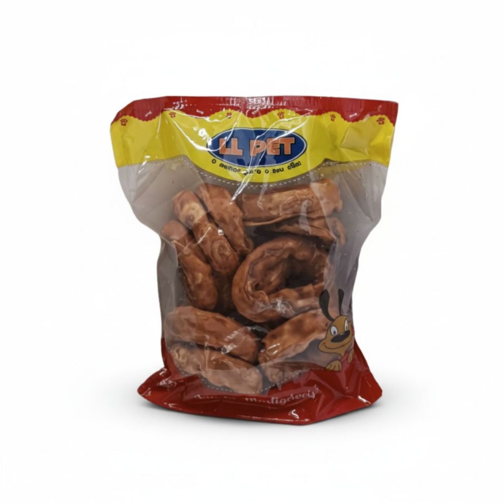 Petisco Osso Donuts de Bacon para Cachorros Kit com 01 ou 02 Kg Unidade