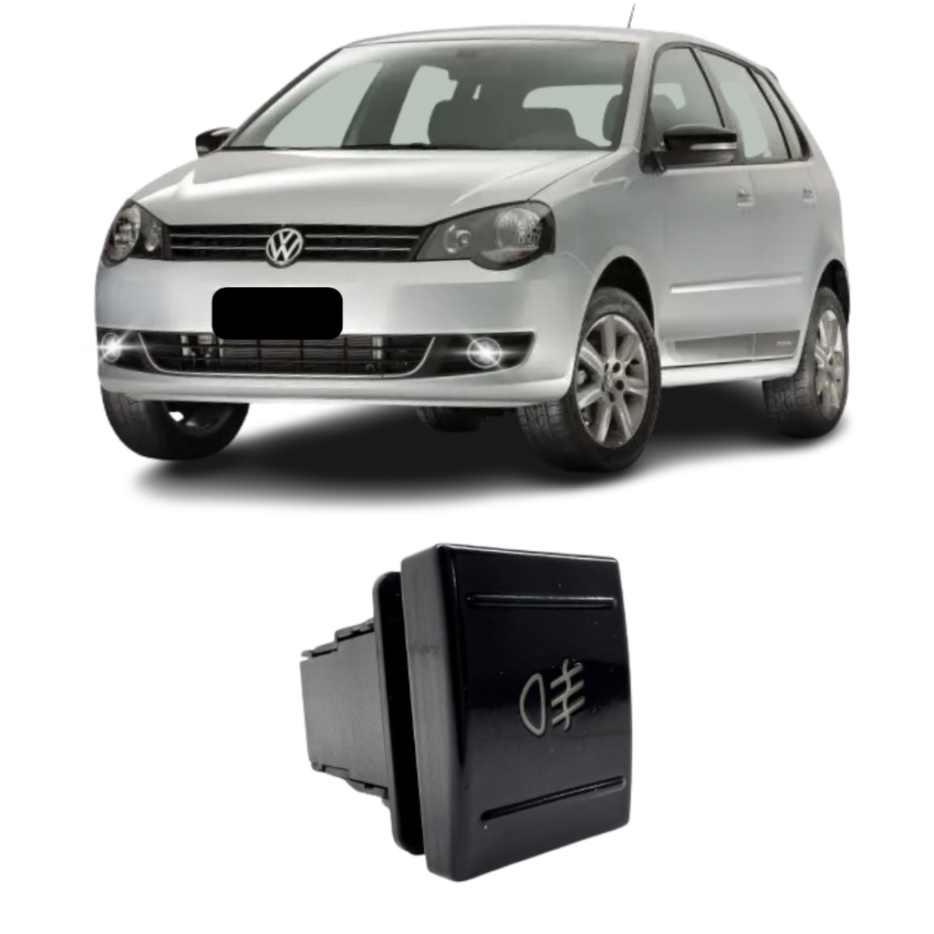 Botao Milha Polo Quadrado 2007 2008 2009 2010 2011 2012 2013 em Oferta na Shopee