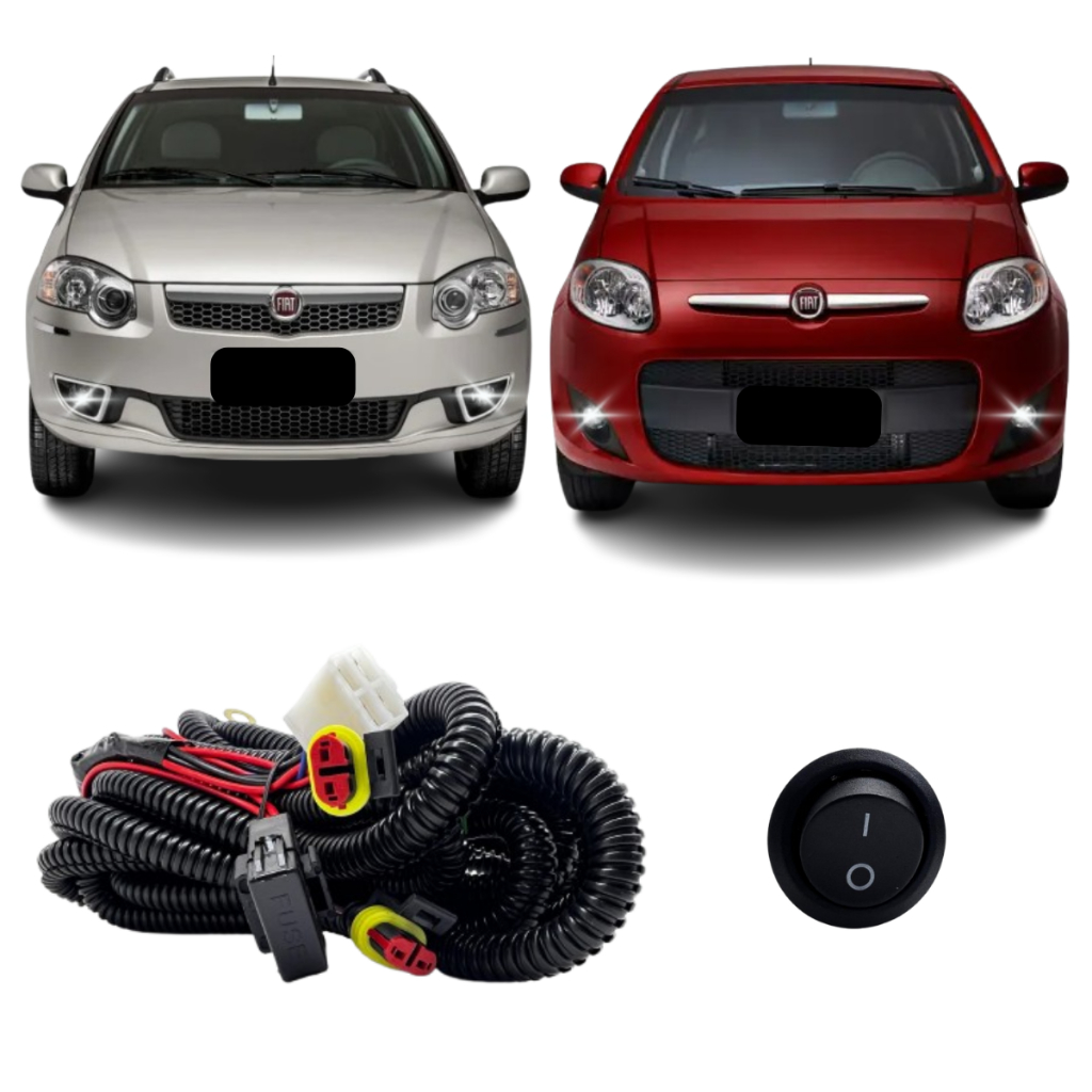 Chicote Farol De Milha Palio Todos em Oferta na Shopee