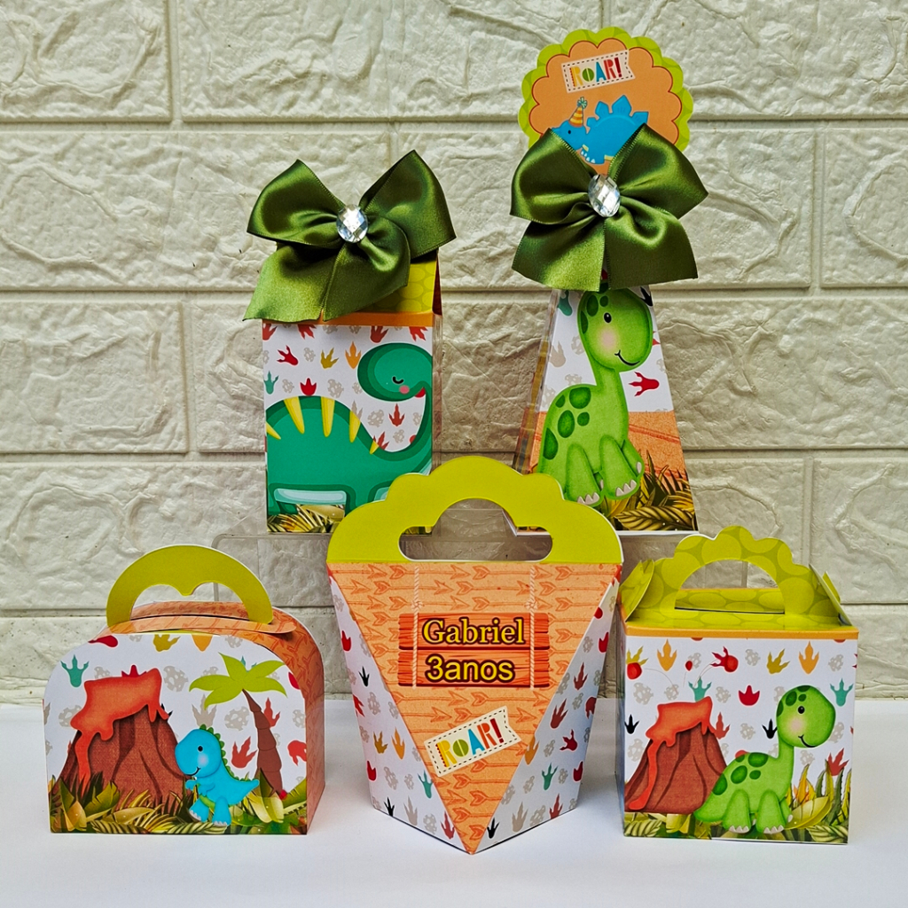 Kit Festa DINO BABY | Dinossauro I Personalizados | Lembrancinhas | Festa infantil I Enviado desmontado.