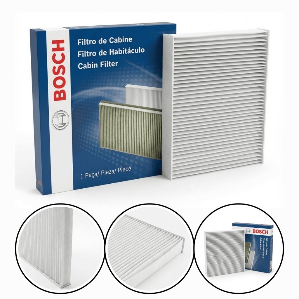 Filtro Ar Condicionado Bosch Onix Prisma Corsa Cruze Spin Tracker 0986BF0587 BF0587
