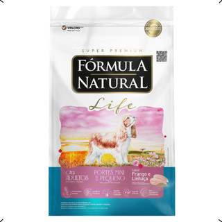RAÇÃO FORMULA NATURAL LIFE ADULTO RAÇA PEQUENA 15KG