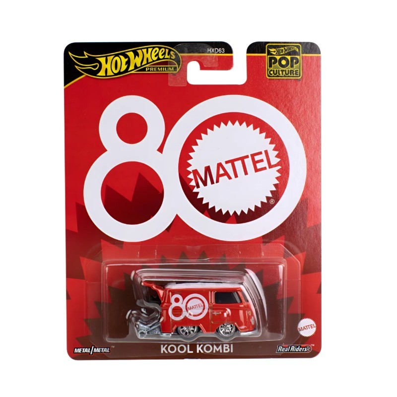 Hot Wheels Kool Kombi Pop Culture 80 Anos - Mattel em Oferta na Shopee