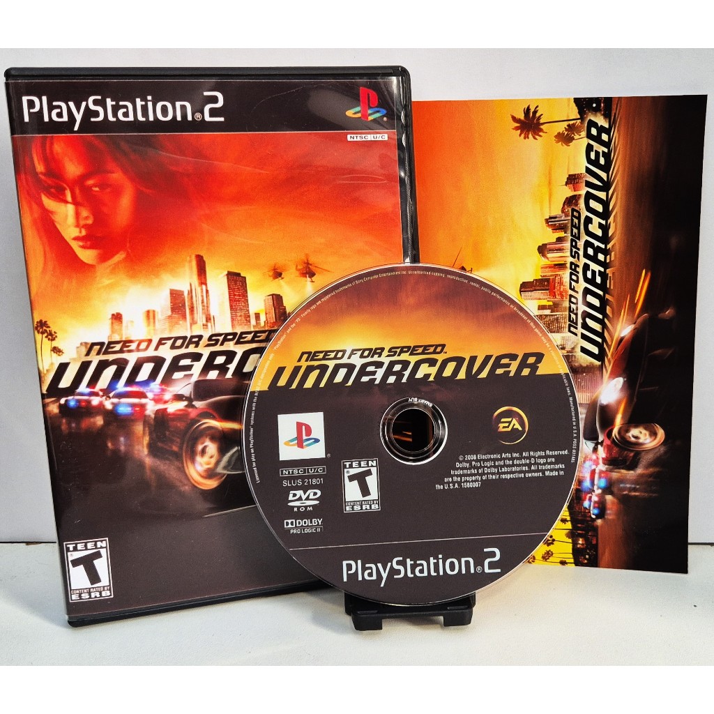 Need For Speed Undercover Pt Br - PS2