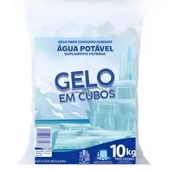 Saco Para Gelo Universal Cubo 10kg S/alça 200und F.a