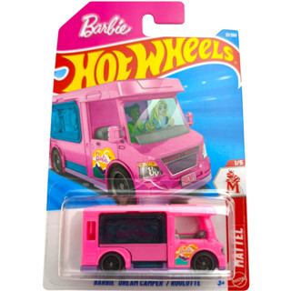 Hot Wheels Barbie Delivery Truck Rosa Tampa Lateral Funcional em Oferta na Shopee