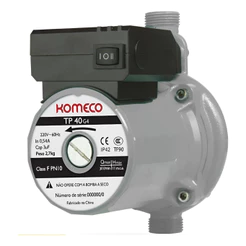 Bomba de Circulação 3/4'' 120W 30L/min (220V) Ferro - TP40 - KOMECO