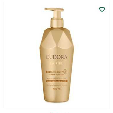 HIDRATANTE ULTRA HIDRATAÇÃO DA PELE LA PIEL EUDORA AMBAR DOURADO