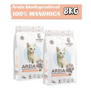 Kit 2 Areia Para Gato Biodegradável 100% Natural - Paininha Cat em Oferta na Shopee