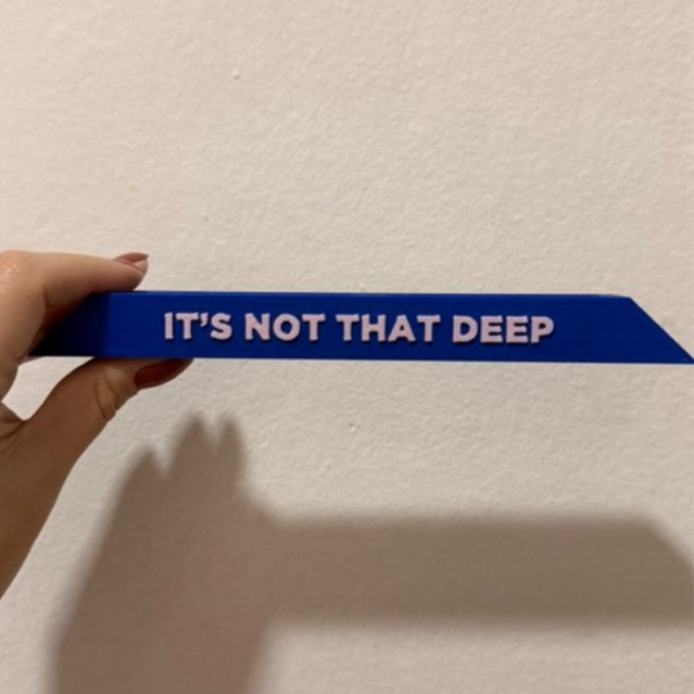 Base em 3D para CD - It's Not That Deep (Demi Lovato)