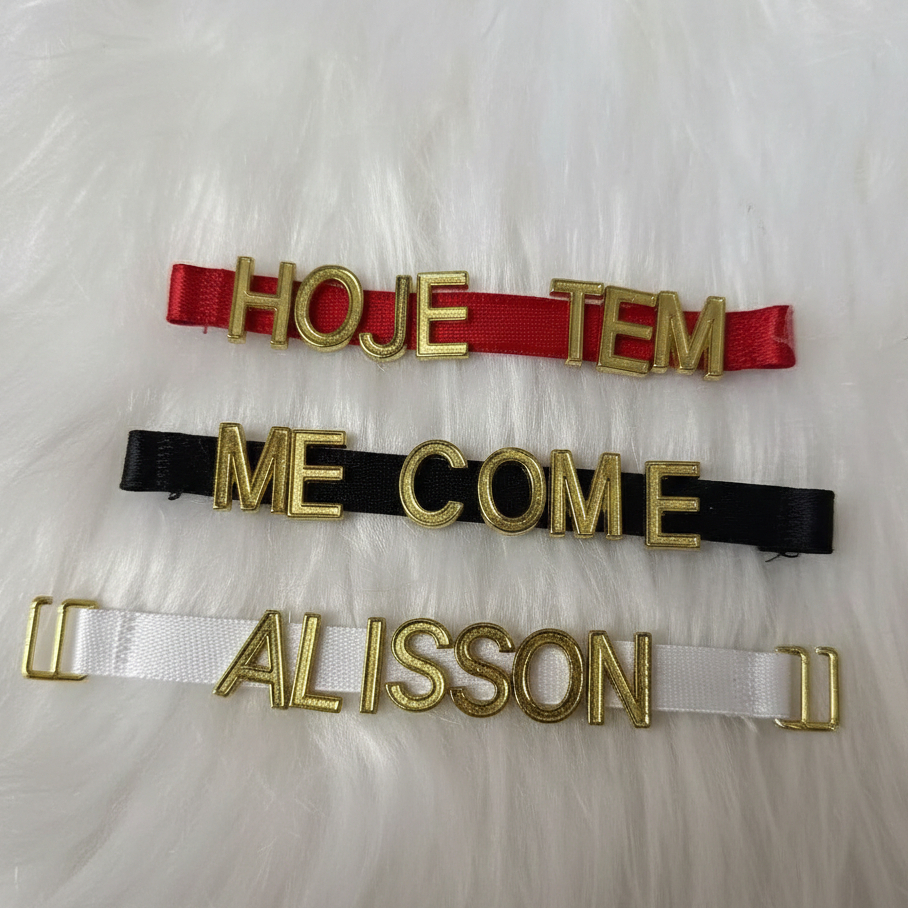 Acessório de Calcinha Lingerie Personalizada com Nome do Seu Parceiro(a) até 8 letras em Oferta na Shopee