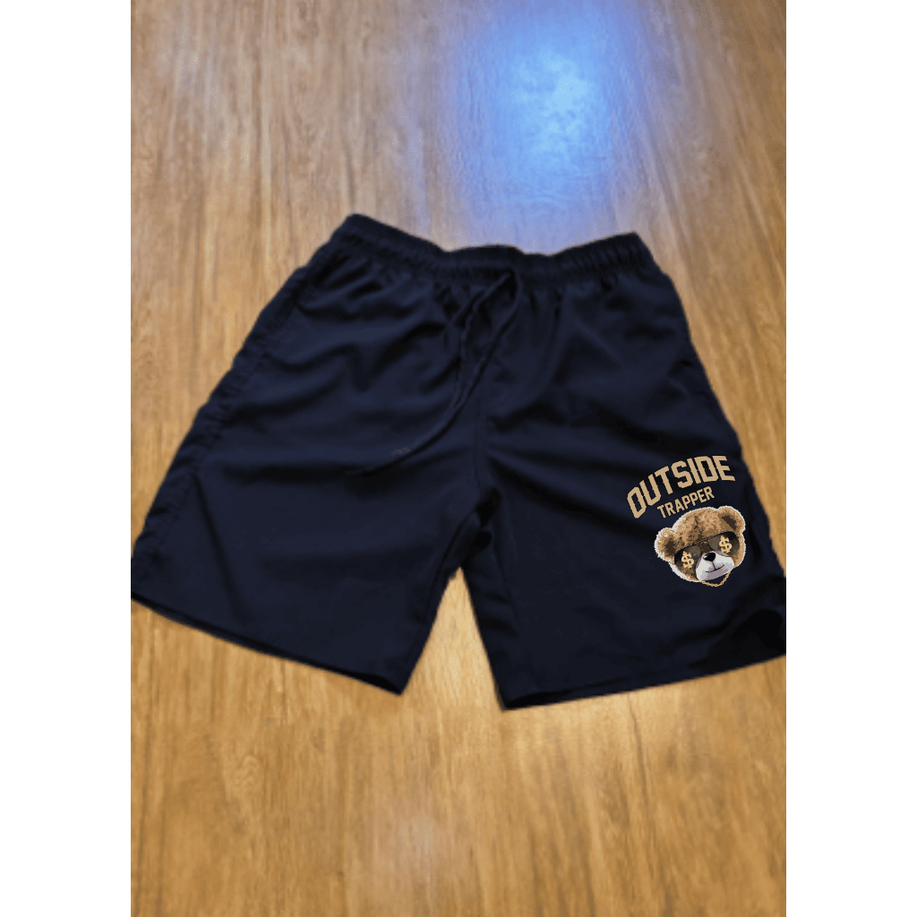 Bermuda Short Tectel Mauricinho Moda Verão Praia Urso Money
