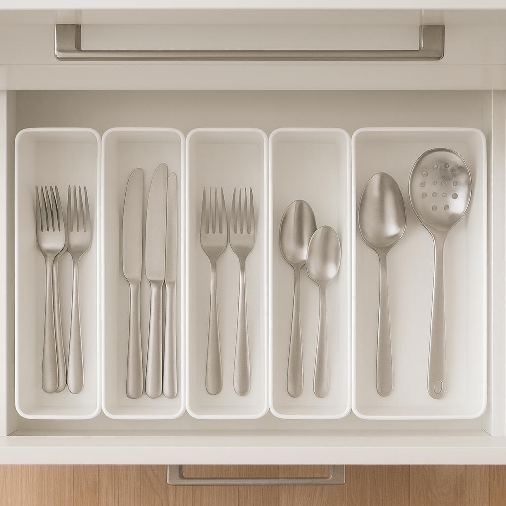 Kit Organizadores Modular Multiuso  para Gavetas  Cozinha Closet Escritório em Oferta na Shopee