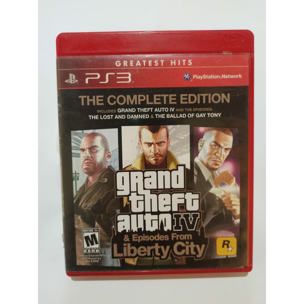 Gta 4 Complete Edition Ps3 Mídia Física