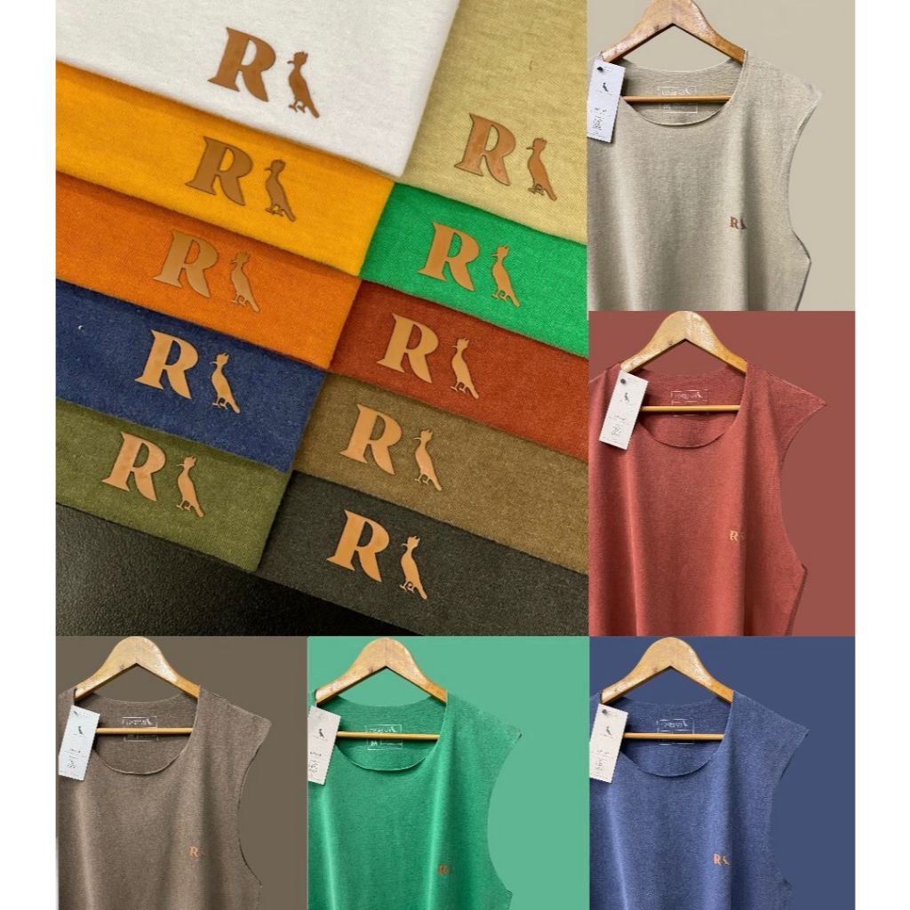 Camiseta Regata Machao Estonada Tingida RSV