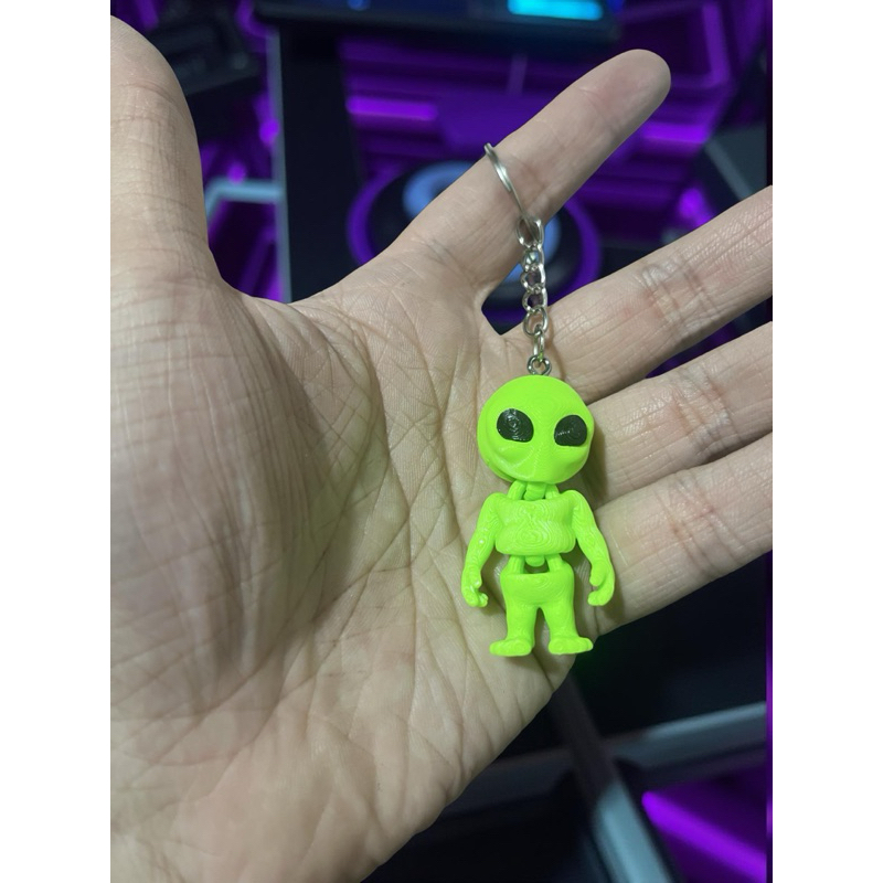 Chaveiro Mini Alien ET Articulado