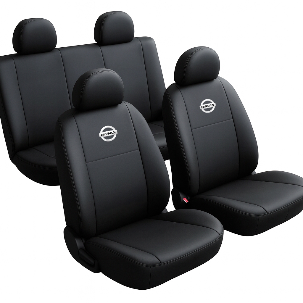 Capa Banco Couro Nissan March Versa Sentra Tiida