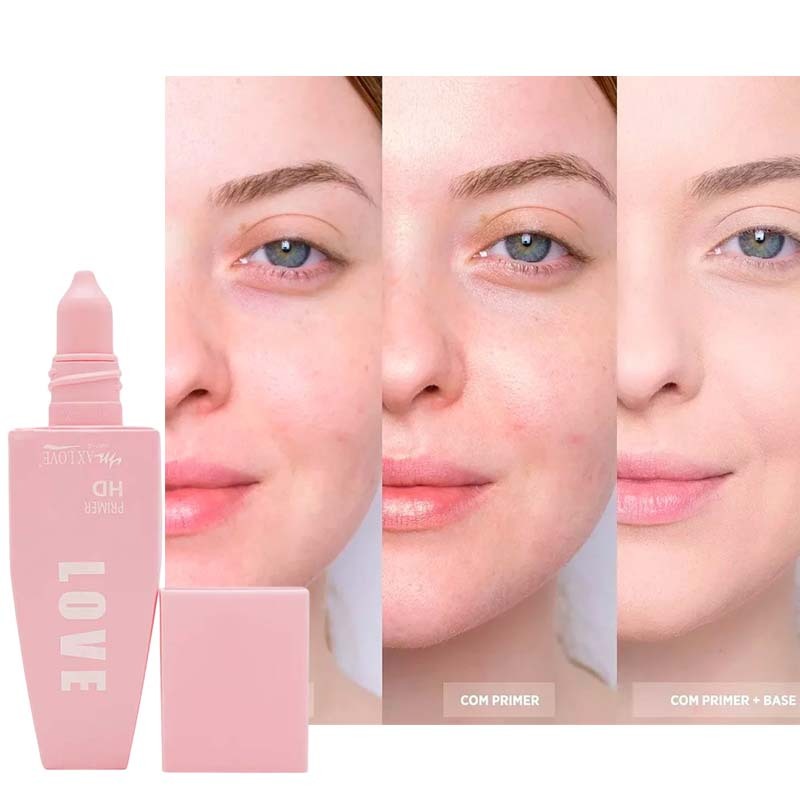 Primer HD pré-maquiagem facial - Max Love 30 mL
