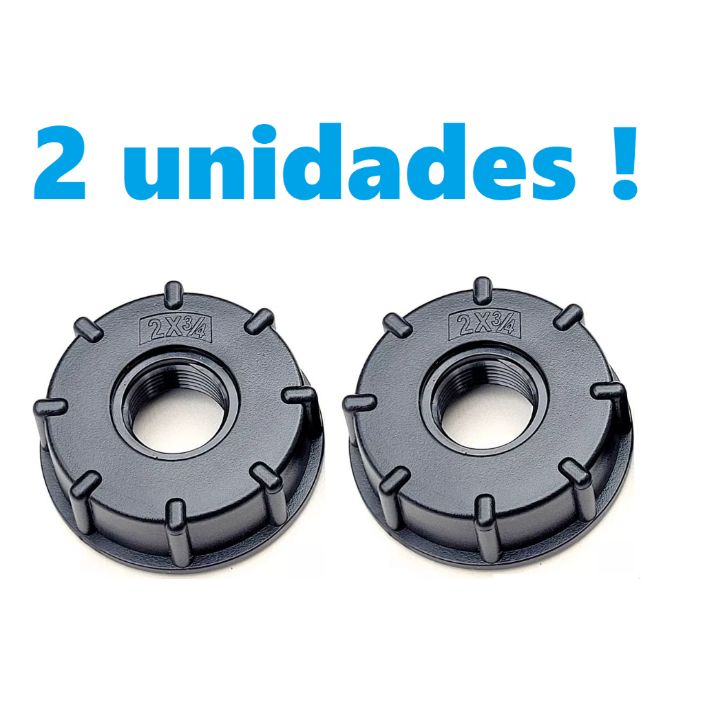 Adaptador Ibc Rosca Grossa Kits Conexão Redução  S60x6 3/4