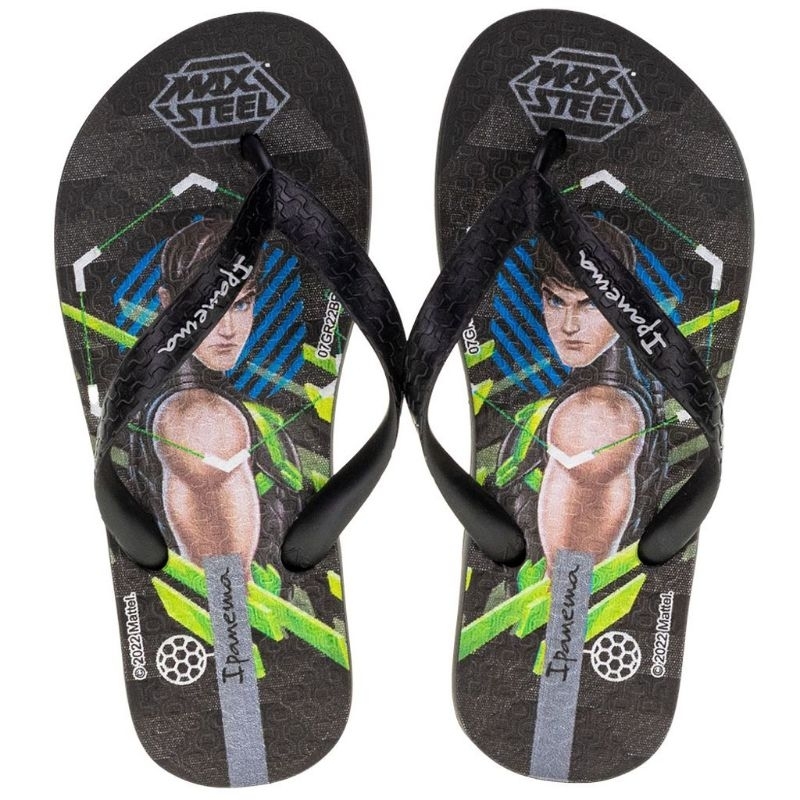 Chinelo de Dedo Infantil Menino Ipanema Max Steel