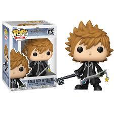 FUNKO POP KINGDOM HEARTS ROXAS W/KEYBLADES 1122 NOVO ORIGINAL em Oferta na Shopee