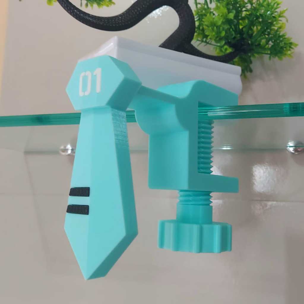 SUPORTE PARA HEADSET PERSONALIZADO HATSUNE MIKU PC SETUP MARCA GAMER