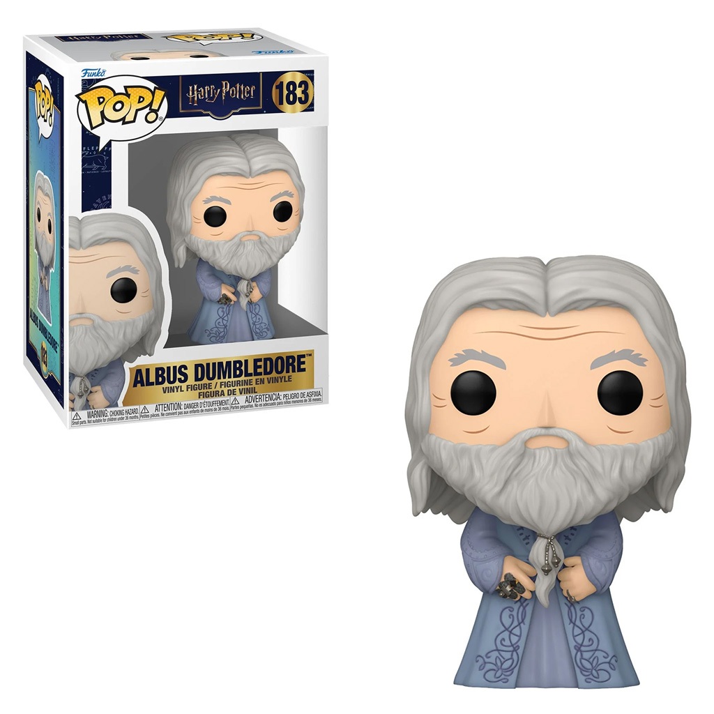 FUNKO POP HARRY POTTER 8 ALBUS DUMBLEDORE 183 NOVO ORIGINAL em Oferta na Shopee