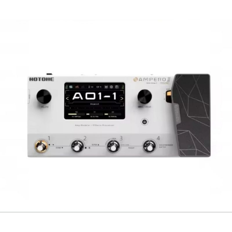 Pedaleira Ampero II Stage MP-350 Hotone com Pedal de expressão