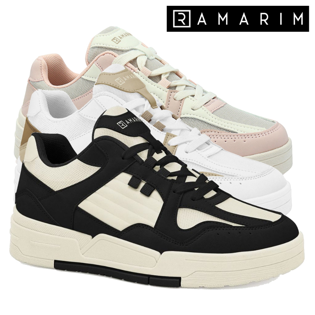 Tênis Feminino Casual Ramarim Esportivo Plataforma Baixa Confortável Original Lançamento em Oferta na Shopee