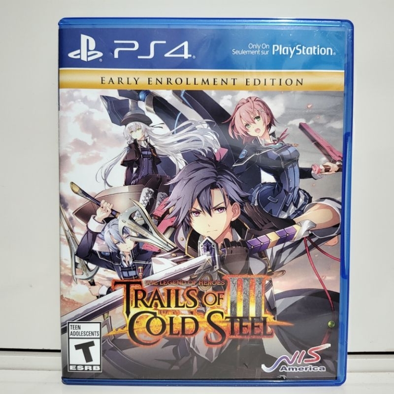 The Legends of Heroes Trails of Cold Steel 3 Ps4 - Game Mídia Física - Jogo Original Seminovo