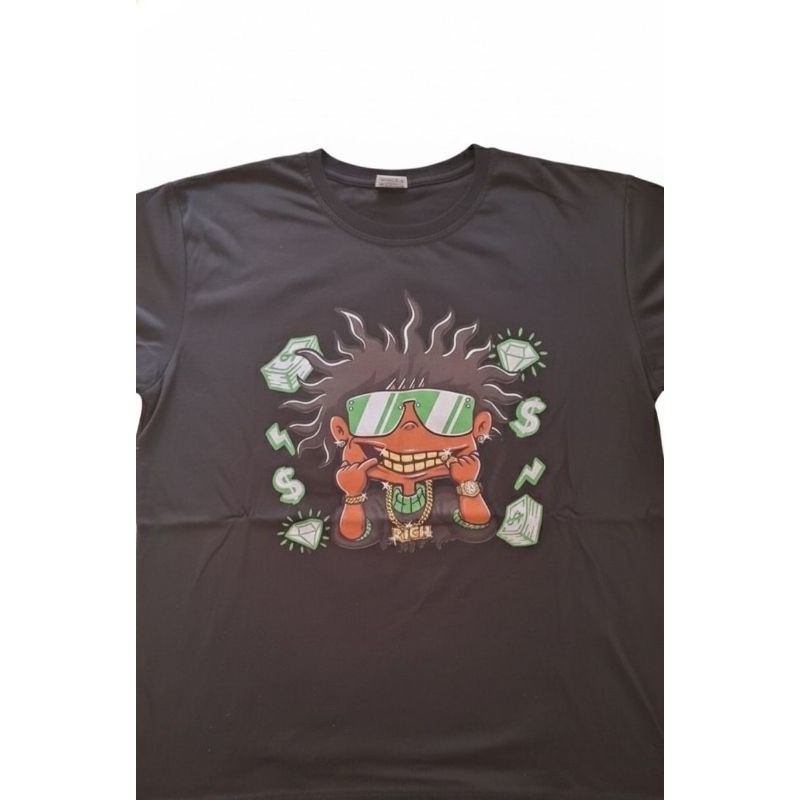 Camiseta 100% Algodão Premium Personagens Cartoon Desenho Animado Unissex | Estampa Exclusiva Confortável Macia Fio 30.1