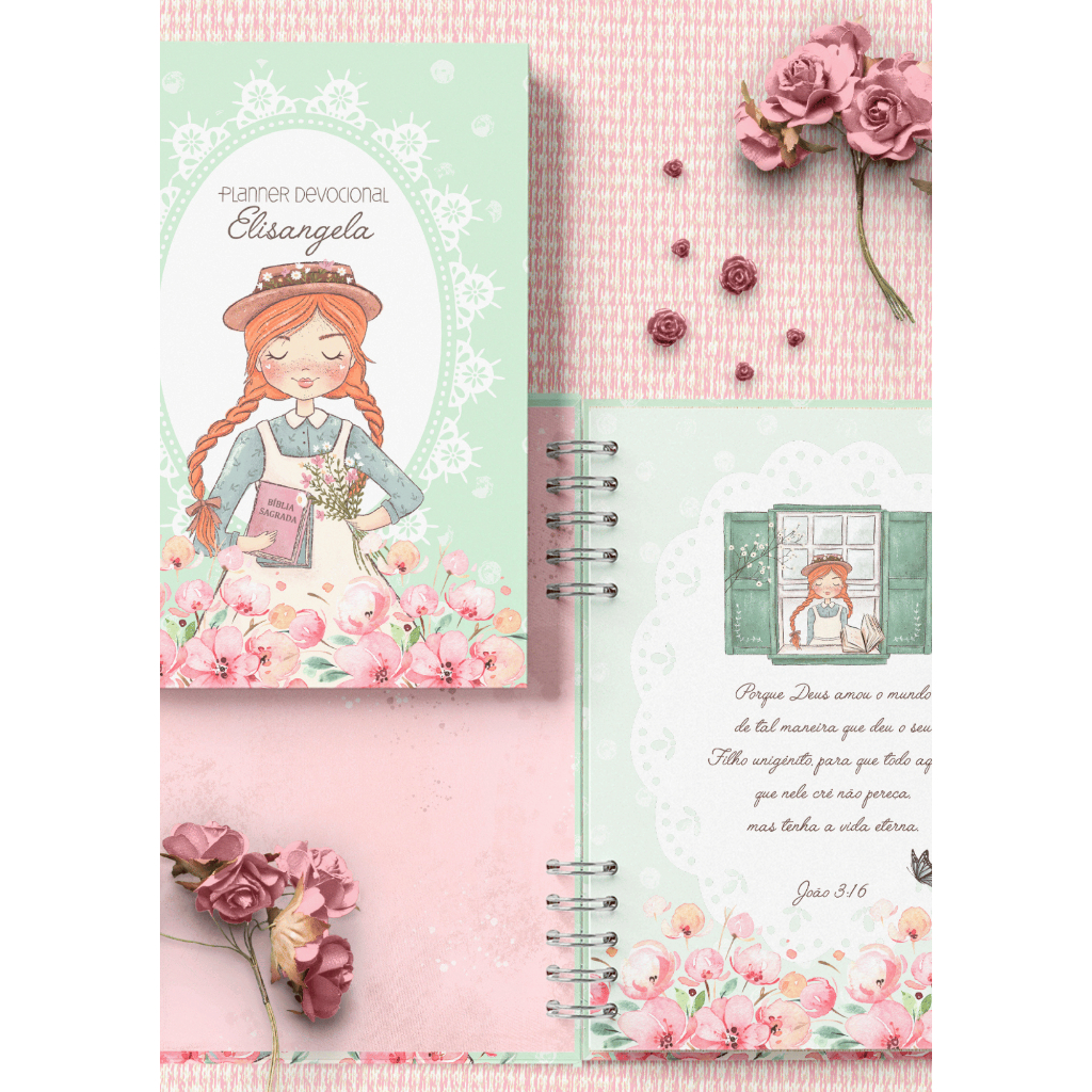 Planner Devocional Anne  Versão Católica E Evangélica