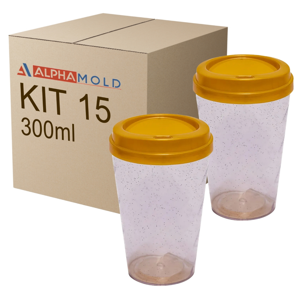 15 Copos tampa Bucks 300ml Cores Neon Sólidas Festa Show Eventos Comemorar Celebrar Brindes Barato em Oferta na Shopee