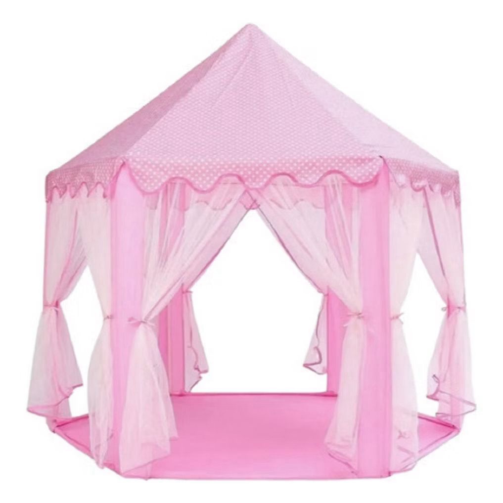 Barraca Tenda Castelo Princesa Infantil  Menina Minha Casinha com LED Brinquedo