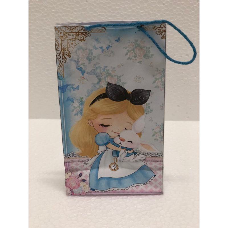 30 SACOLINHA PERSONALIZADA, ALICE NO PAIS DAS MARAVILHAS, CHAPELEIRO