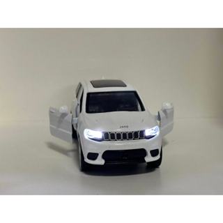 Miniatura Jeep Grand Cherokee Trackhawk 2019 Miniatura Metal E Plástico Fricção Abre Porta Com Som E Luz 1/32 em Oferta na Shopee