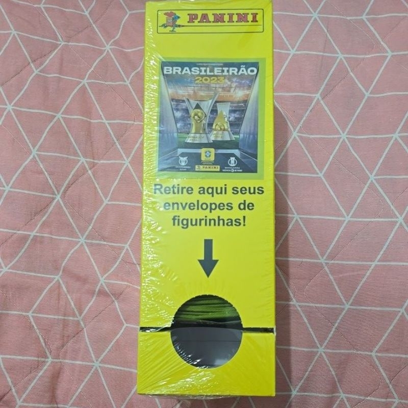 Caixa Box Lacrado Campeonato Brasileiro 2023 com 200 Envelopes