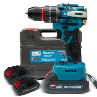 Brushless Parafusadeira Furadeira 21V 2 Baterias Com Maleta Completo 70N.m em Oferta na Shopee