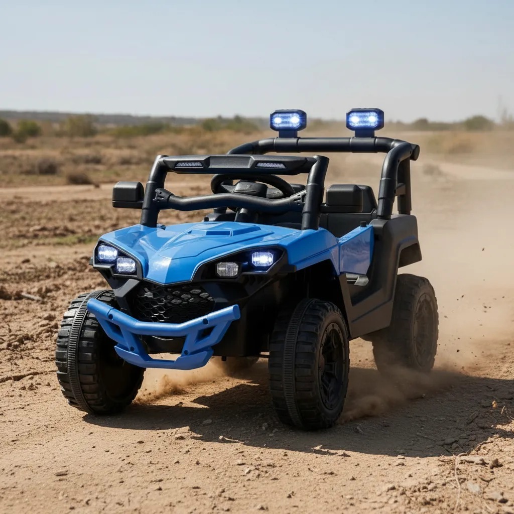 Mini Quadriciclo Elétrico Infantil 6V Azul com Luz e Som Off-Road Ação Total em Oferta na Shopee