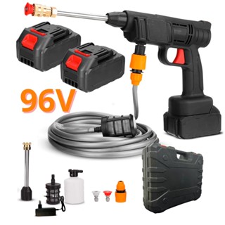 Lava Jato de Alta Pressão Pistola Portátil Lavadora Profissional Sem Fio Recarregável a Bateria 96V/48V em Oferta na Shopee