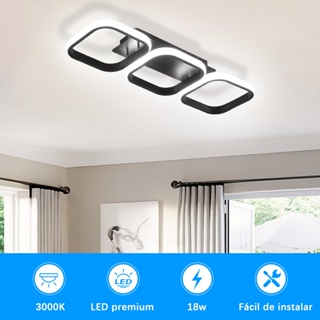Luminária De Teto Led Minimalista Moderna Pendente Lustre Plafon para Sala Quarto Cozinha Ceiling Light em Oferta na Shopee