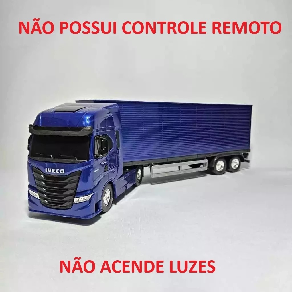 Caminhao Carreta Bau Grande Infantil S Way Brinquedos Usual em Oferta na Shopee