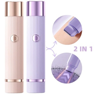 Depilador Elétrico Feminino Recarregável, Navalha Dupla - Removedor de Pelos em Oferta na Shopee