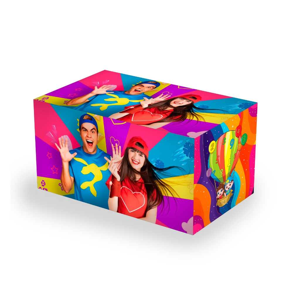 Capa De Mesa Estampada Lucas Neto Lançamento Veste Fácil Premium Sublimada Envio