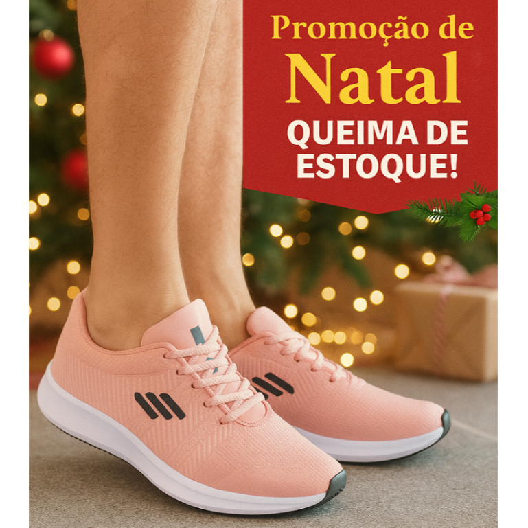 🔥 _DÊ UM UP NA SUA ATIVIDADE FÍSICA! 👟💪_

_Tênis O2X Feminino Fitness Esportivo_

❌ ~~R$ 34,99~~  
💚 _R$ 24,90_  
💥 _29% OFF_

✅ Conforto e leveza para suas atividades diárias  
✅ Ideal para academia, caminhadas e treinos  
✅ Design moderno que combina co