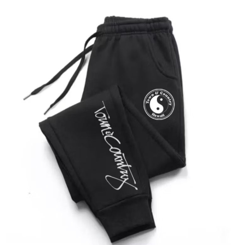 Calça Moletom Masculina 100% Algodão Flanelado Estilo Streetwear Novidade Unissex em Oferta na Shopee