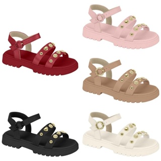 Sandália Feminina Casual Conforto Molekinha Infantil Flatform 2344142 em Oferta na Shopee